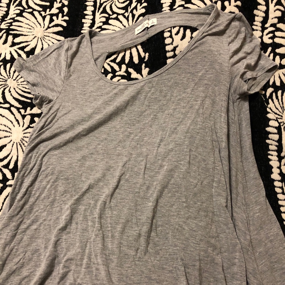 Vintage Abercrombie and Fitch Open Back baby doll top